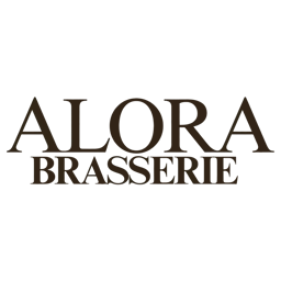 Alora Brasserie logo.